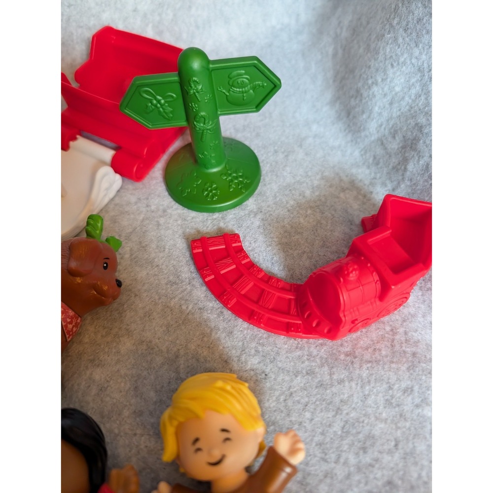 Little People Barbie Advent Calendar Replacement Parts Christmas Santa Reindeer - Picture 12 of 16